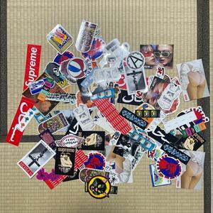 新品 Supreme Stickers シュプリーム ステッカー 125枚セット Box Logo ボックス ロゴ レアモノ多数