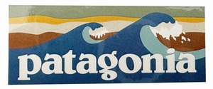 パタゴニア ステッカー ボードショーツロゴ PATAGONIA BOARD SHORT LOGO STICKER 波 ウェーブ サーフ カスタム 日本 シール デコ 光沢 新品
