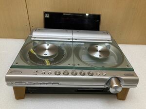 YK9392 KENWOOD/ケンウッド CD-R/CD/MDプレーヤー RMD-SJ9CDR 本体のみ　動作未確認　現状品　0206