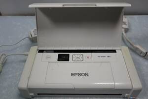 S0255 N 10台セット EPSON PX-S05W エプソン モバイルプリンター　電源アダプター付き 通電のみ確認