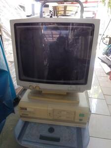 ジャンク　ＥＰＳＯＮ　PC-386M 32bitデスクトップPC　モニタ付　1008103ｘ-45222