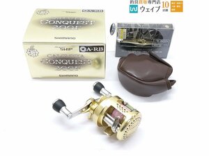 シマノ カルカッタコンクエスト 200F SOM AC-20L-G ハンドル換装 純正有り ※クラッチパーツ欠損 ジャンク品