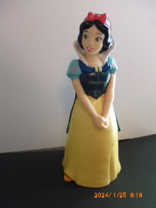 ビンテージ　白雪姫　Snow White 貯金箱　１９９０年　Snow White Plastic Piggy Bank 
