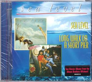 ☆SEA LEVEL(シー・レベル)/S.T.＆Long Walk On A Short Pier『77年79年発表のAllman Bros.のリズム隊によるグループの大名盤２in１』新品