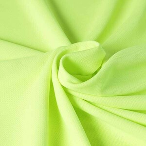 ♪ポリエステルカノコ蛍光カラーニット 黄緑 巾：160cm♪1.9m[9385]