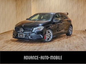 Aクラス A45 4マチック エディション1 4WD 黒革シート/TV/ナビ/シートヒーター/