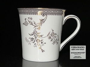 【瑞】ウェッジウッドWEDGWOOD VERA　WANG　マグカップ