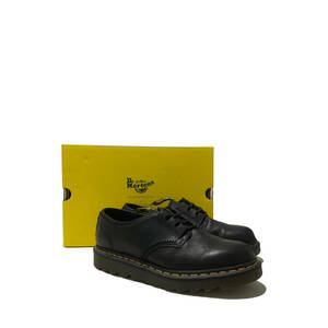 21SS Yohji Yamamoto Dr.martens レザーギリーシューズ US10 ブラック AW006 箱有 ヨウジヤマモト ドクターマーチン コラボ 店舗受取可