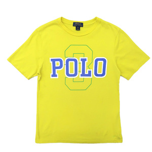 古着 ラルフローレン POLO RALPH LAUREN プリントTシャツ イエロー サイズ表記：L　gd81343