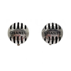 中古B/標準 CHANEL シャネル ヴィンテージ ロゴ 99P メタル レディース イヤリング 20437994