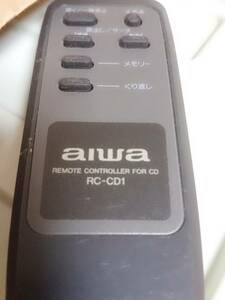 ■中古　AIWA アイワ　オーディオリモコン　ＲＣ－ＣＤ１　その①