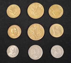 vintage coin チリ硬貨 ９ 枚セット