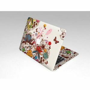 MacBook ステッカー シール Flowers (13インチ)