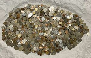 世界のコイン 約8.2kg 大量 海外の古銭 外国銭 雑銭 旧硬貨 外貨 アメリカ ドル セント 欧米 アジア 台湾 韓国 香港 ヨーロッパ等おまとめ