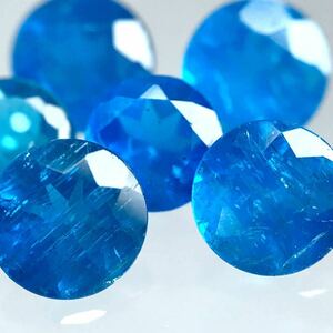 (天然アパタイト6点おまとめ2ct)a ルース 裸石 宝石 ジュエリー jewerly apatite i