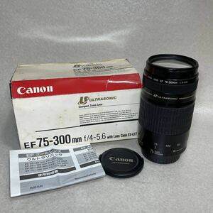 6-21） キャノン Canon ZOOM LENS EF 75-300mm 1:4-5.6