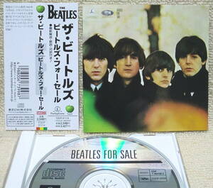 即決！【2点で送料無料】CD ビートルズ Beatles for Sale EMI100の帯 対訳 リマスター前のモノラル音源 ディスク以外にリンゴマークあり