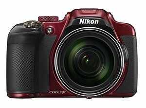 Nikon デジタルカメラ COOLPIX P610 光学60倍 1600万画素 レッド P610RD(中古品)