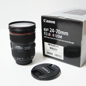 極美品 Canon(キヤノン) EF24-70mm f/2.8L II USM
