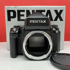 □ PENTAX 67II ボディ 中判フィルムカメラ 動作確認済 シャッター、露出計OK ペンタックス