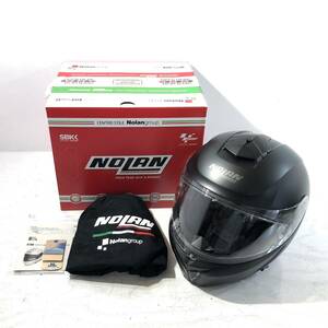 【美品/100】ヘルメット NOLAN N808 CLASSIC FLAT ブラック M 