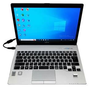 ★【驚速　FUJITSU S935/K i5-5300U 2.30GHz x4+6GB+SSD240GB 13.3インチノートPC】Win10+Office2021 Pro/WEBカメラ E021008