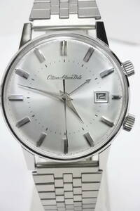 ☆☆☆ 1964年代名機　 シチズン 4H アラーム　 手巻き紳士腕時計　純正ベルト　極珍美品