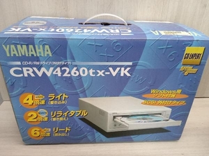 ジャンク YAMAHA CRW4260tx CD-R /RWドライブ 外付けタイプ 1998