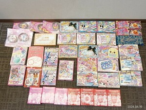 C28　雑誌付録　39点　プリキュアオールスターズ　ファンブック　ミライクリスタル　ちゃお　CIAO　スマホケース　たのしい幼稚園　