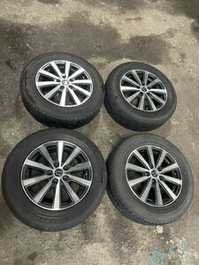 ENKEI エンケイ SMACK アルミホイール 4ホイールタイヤ　(15x6J) 15インチ (195/65R15) 中古 ジャンク※直接引き取り歓迎※