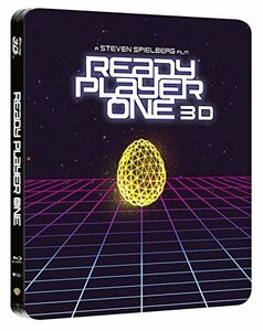 新品 即決 レディ・プレイヤー１ スチールブック 3D Blu-ray + 2D Blu-ray 日本語音声・字幕