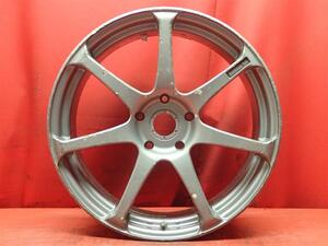 【 軽量 】 単品 社外 ホイール 社外 1本 AVS モデルT7 ★ 7.5J-18 PCD114.3 5穴 +50 ハブ73 ★ ja18