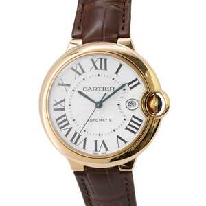 カルティエ バロンブルー ドゥ カルティエ WGBB0035 Cartier 腕時計 シルバー文字盤 【安心保証】