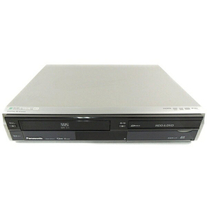 【中古】Panasonic HDD内蔵VHS一体型DVDレコーダー DMR-XP21V-S リモコンなし [管理:1150008046]