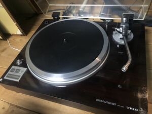 TRIO KP-700 アナログ レコードプレーヤー クウォーツロック オートリフトアップ ターンテーブル トリオ