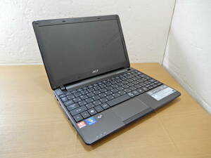 Y0551★\～acer/エイサー　家庭用　ASPIRE one 722　ミニノートパソコン　Windows:7　model:P1VE6