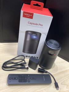 1662◆美品 NEBURA D4111N12 Anker Capsule Pro モバイルプロジェクター Bluetooth コンパクトプロジェクター ※付属品写真ご覧ください