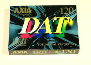 富士フイルム AXIA　DAT-B-120　　DATカセットテープ　　　未使用