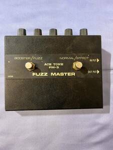 【D594】ビンテージ 名機 ACE TONE FUZZ MASTER FM-3 エーストーン ファズマスター 国産ファズ