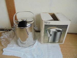 ワインクーラー-wine cooler-/18-8 STAINLESS STEEL-ステンレススチール-/yamaco RICH series/MADE IN JAPAN-山崎金属工業/美品-長期保管品