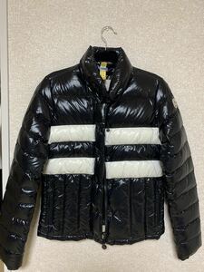 美品 確実正規品 モンクレール ダウンジャケットMONCLER THOMAS トーマス ダウンジャケット Size1 ブラック 男女共通 クリンニング済み