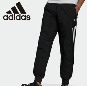 送料無料 新品 adidas フューチャーアイコン 3ストライプスパデッドパンツ