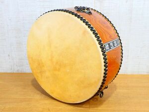 寿 特別製 平胴太鼓 直径約39cm 平太鼓 和楽器 打楽器 伝統楽器 太鼓 ⑥ ＠120(5)
