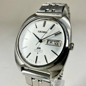 1円〜 【稼動品】セイコー SEIKO ロードマチック LORDMATIC LM 5606-8020 自動巻き AT 23JEWELS デイデイト 文字盤 メンズ 腕時計 現状品