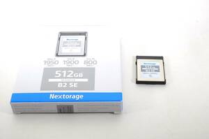 ★ほぼ新品★ Nextorage ネクストレージ 512GB CFexpress Type B メモリーカード NX-B2SE512G