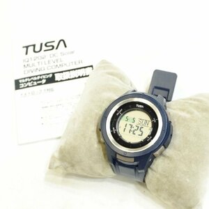 【即決保証付】 TUSA IQ1202 DCソーラーダイブコンピューター 取説付