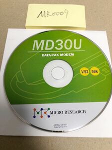 MK0009/中古品/MICRO RESEARCH MD30U DATA/FAX MODEM V.92 56K