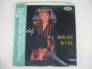 LP/Mary Ann McCall/Melancholy Baby /ビクター Coral/MVJJ-30045/Japan/1994