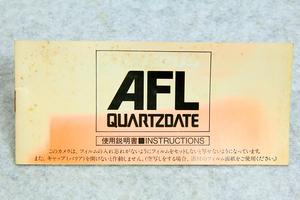 ☆オリンパス OLYMPUS AF-L クオーツデート QUARTZ DATE 使用説明書 30ページ です！