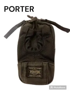 【希少】PORTER DRIVE POUCH ブラック 小物入れ モバイルケース